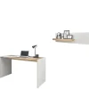 Schreibtisch mit Wandboard Rascian*Pharao24 Outlet