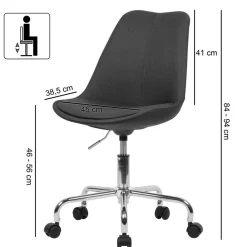 Schreibtischdrehstuhl Lecco*Pharao24 Hot