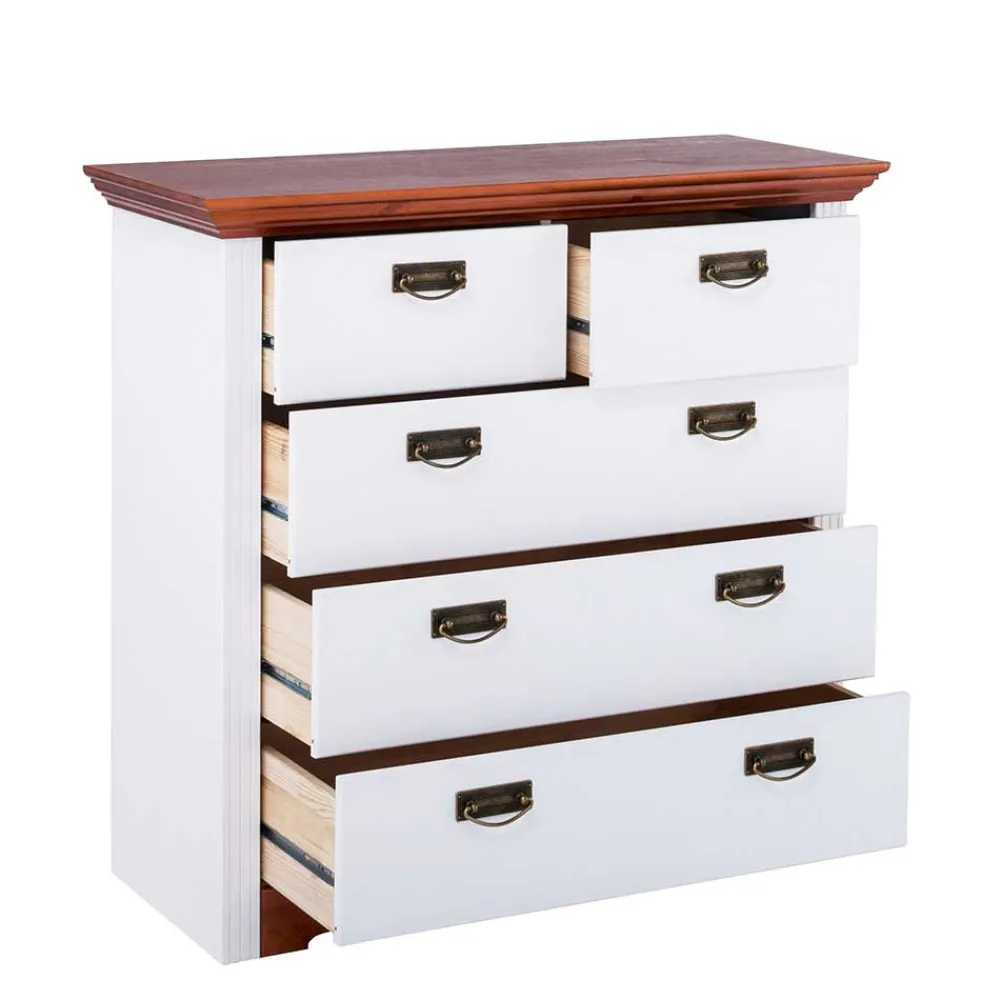 Discount Schubkastenkommode Raimon Küchenkommode|Massivholz Kommoden