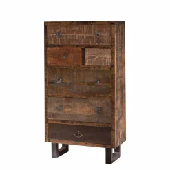 Clearance Schubkastenkommode Tamila Massivholz Kommoden|Flurkommoden