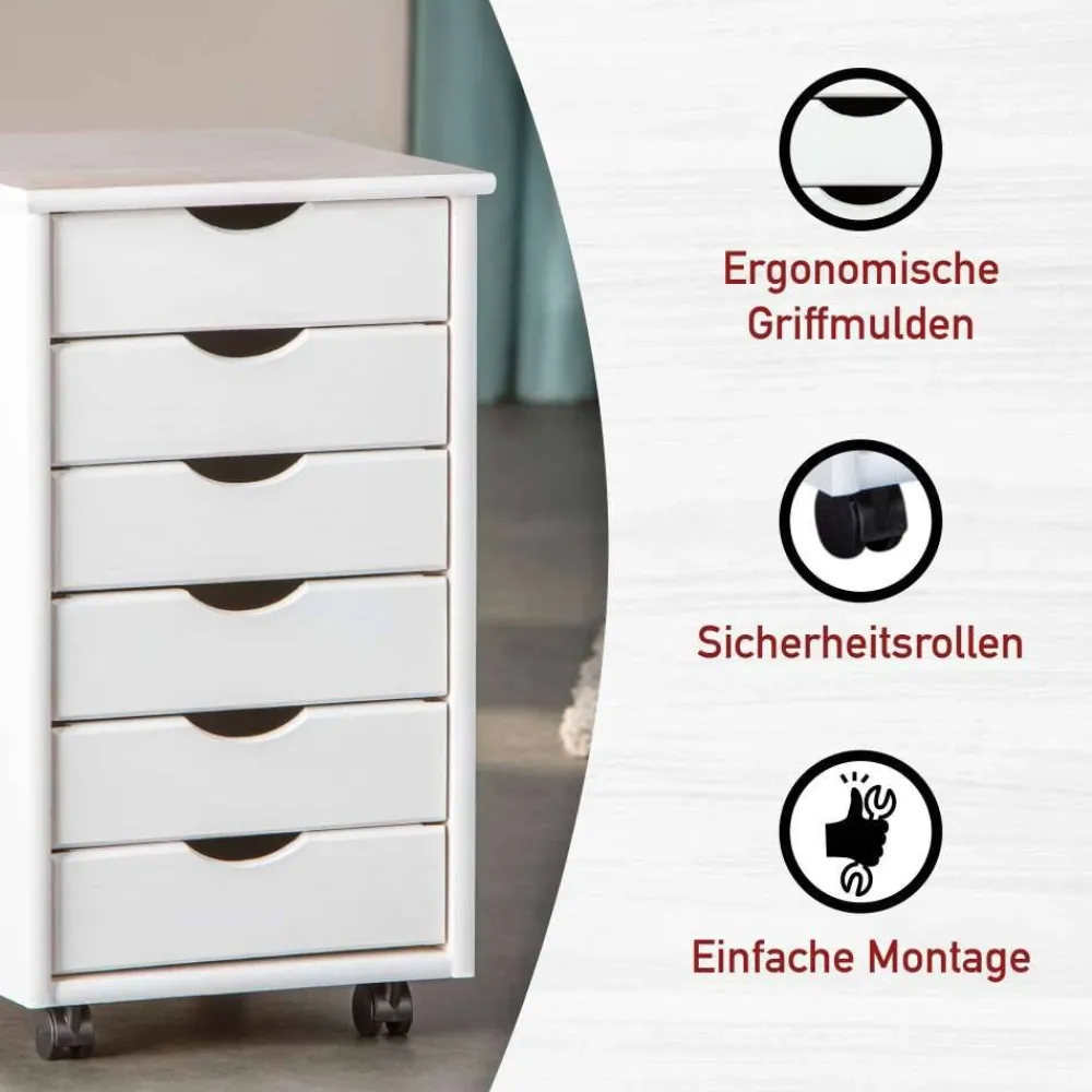 Schubladencontainer Baluna Büroschränke|Aktenschränke