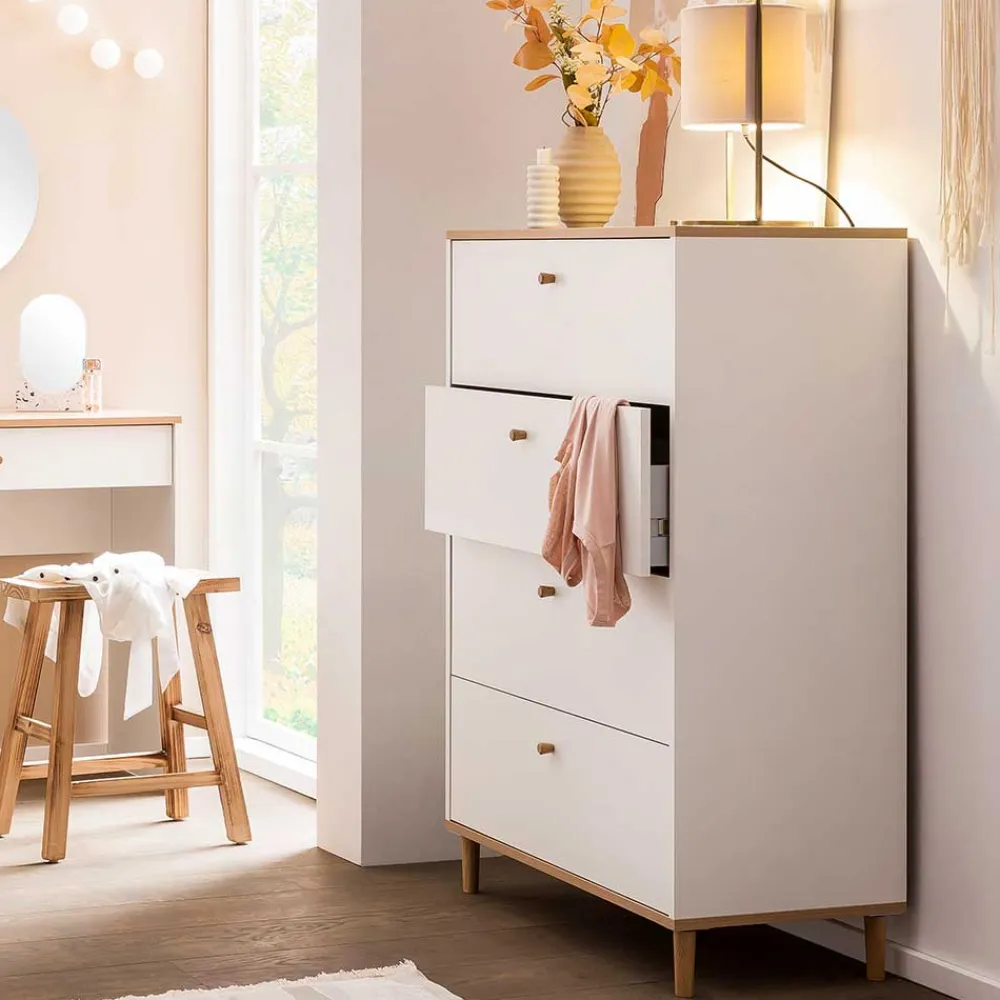 Schubladenkommode Romantico Schlafzimmerkommoden|Schubkastenkommoden