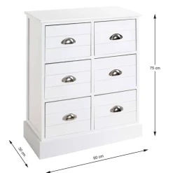 Schubladenkommode Zandras*Pharao24 Hot