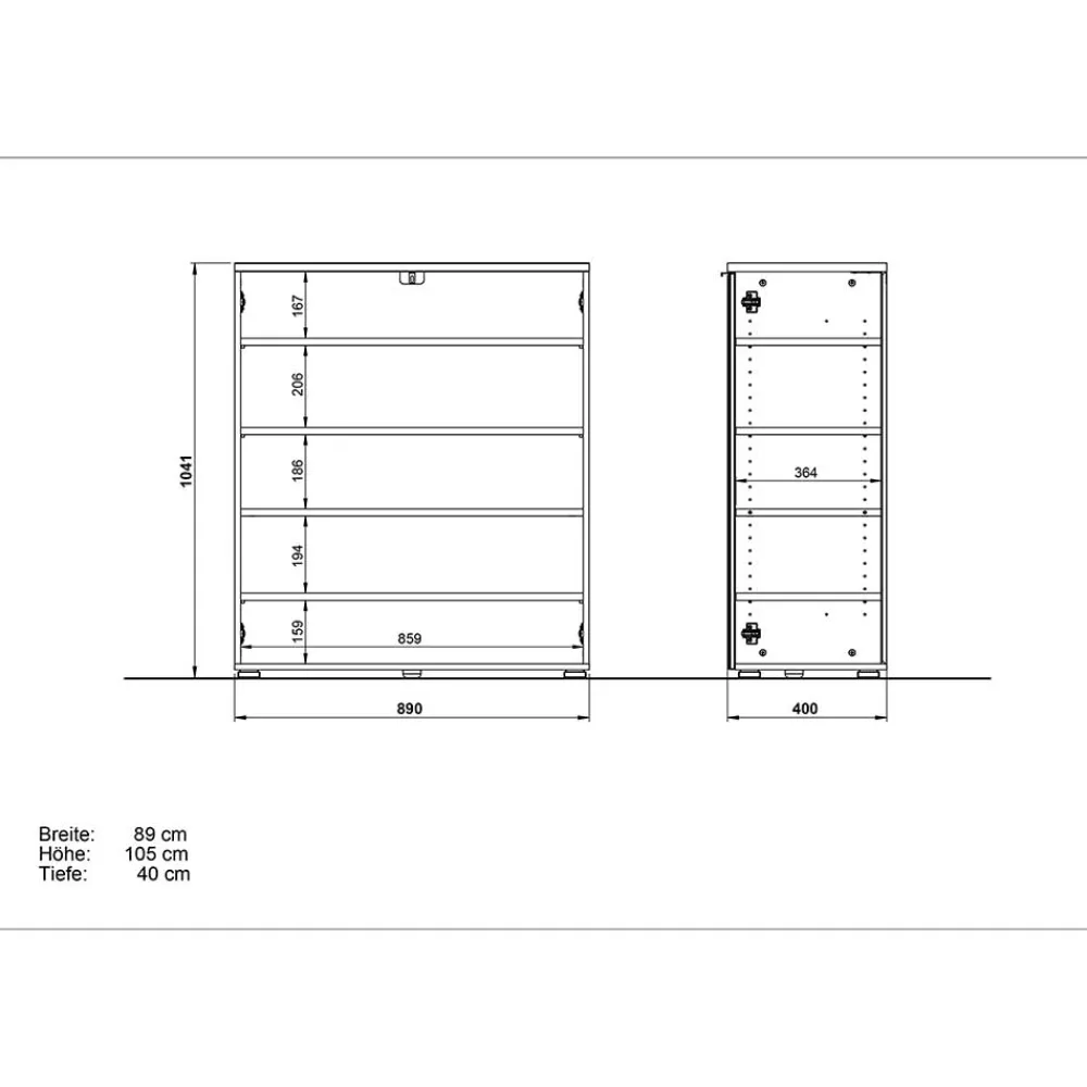 Outlet Schuh Schrank Mayocin Schuhschränke