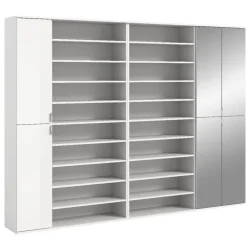 Sale Schuhgarderobe weiß Ridonner Schuhschränke