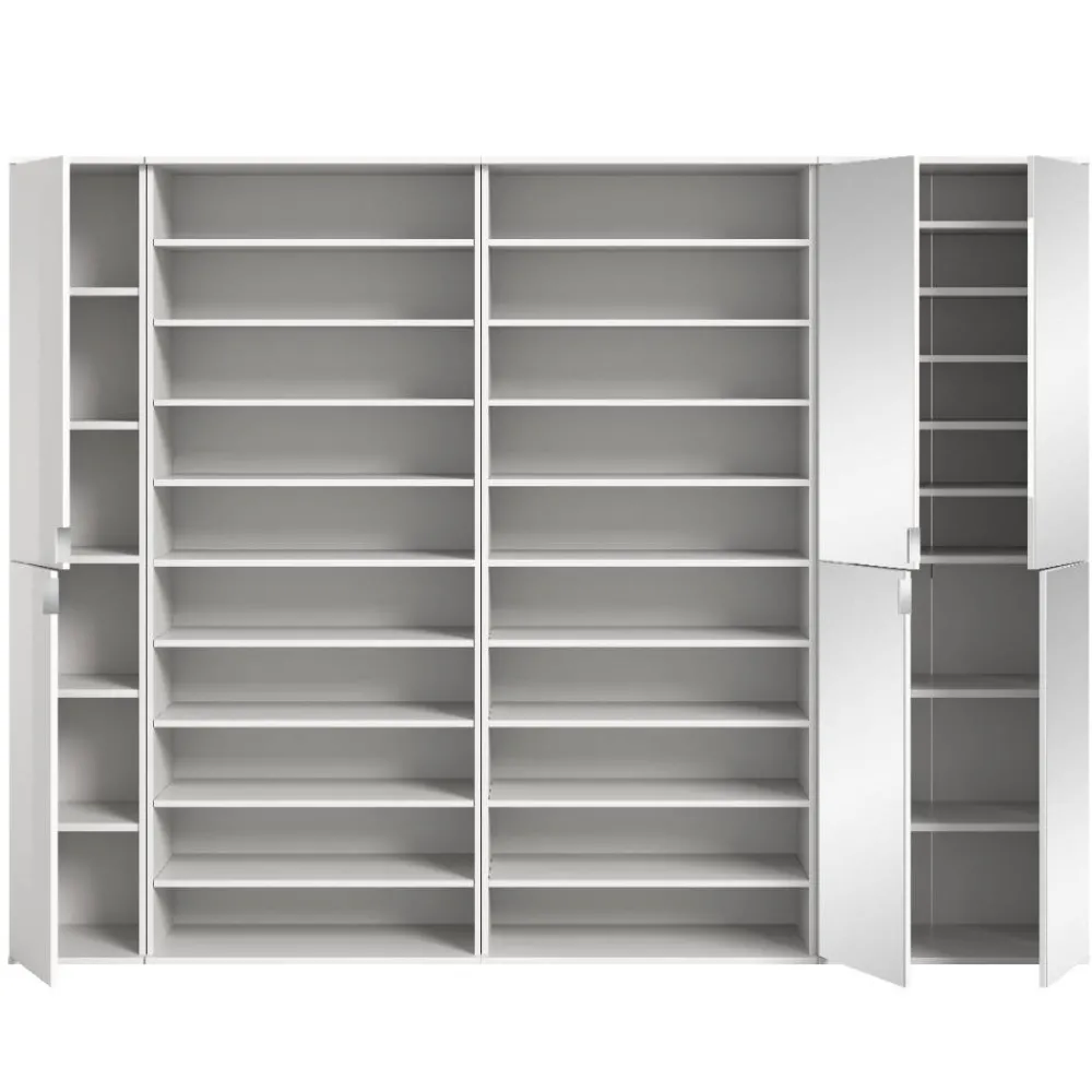 Sale Schuhgarderobe weiß Ridonner Schuhschränke