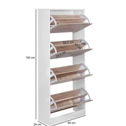 Clearance Schuhklappenschrank Walita Schuhschränke|Schuhkipper