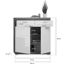 Schuhkommode Hayoran*Pharao24 Online