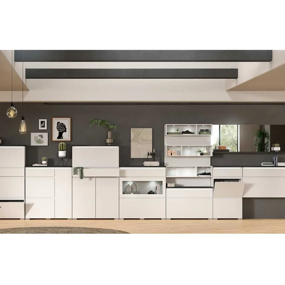 Schuhschrank mit Glasklappe Houstna*Pharao24 Clearance