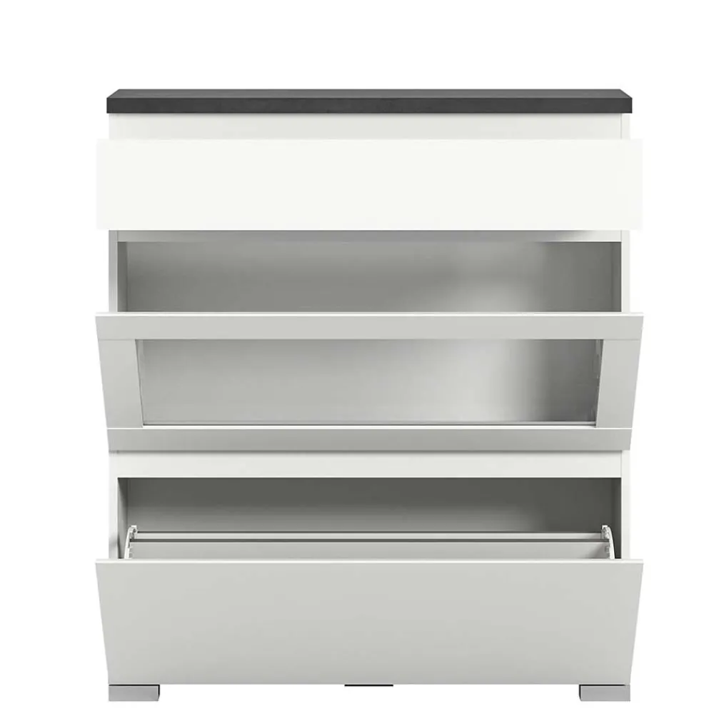 Schuhschrank mit Glasklappe Houstna*Pharao24 Clearance