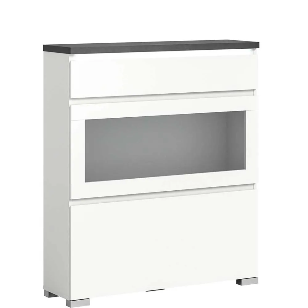 Schuhschrank mit Glasklappe Houstna*Pharao24 Clearance