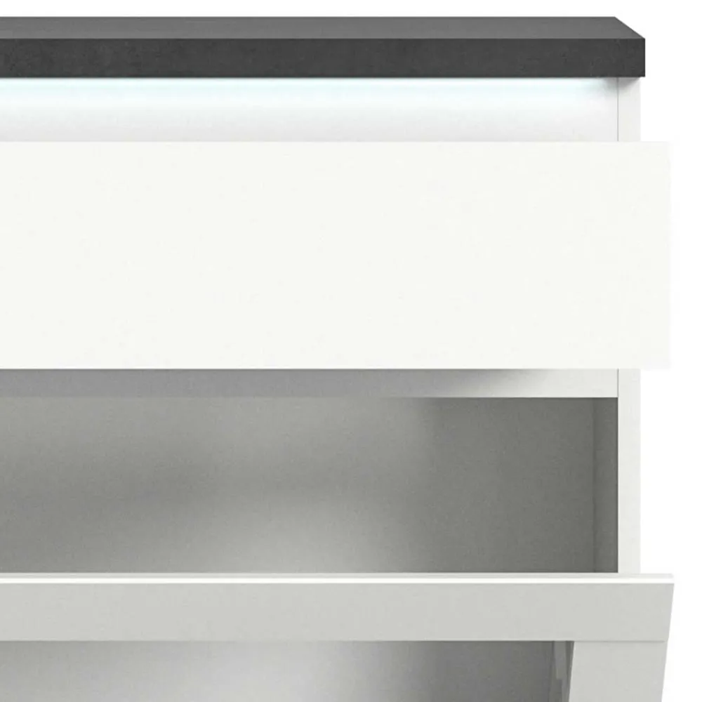 Schuhschrank mit Glasklappe Houstna*Pharao24 Clearance