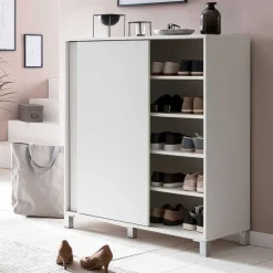 Outlet Schuhschrank mit Schiebetüren Salverna Schuhschränke