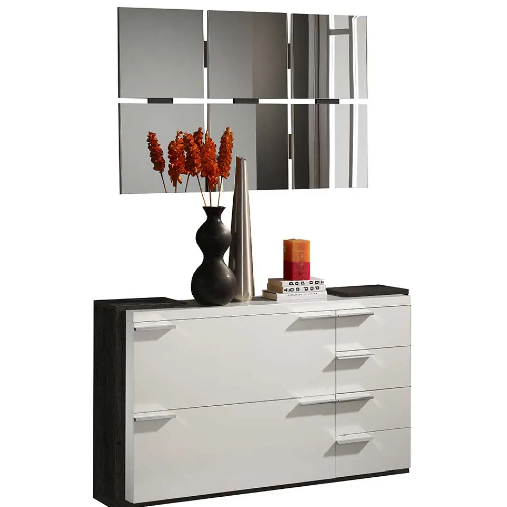 Schuhschrank und Spiegel Lova*Pharao24 Best