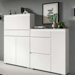 Outlet Schuhschrank weiß modern Filicudio Schuhschränke