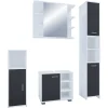 Clearance Schwarz weiße Badmöbel Panales Badmöbel Sets
