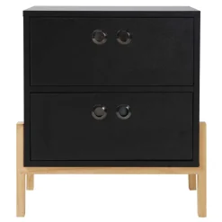 Schwarze Schubladenkommode Abelynta*Pharao24 Online