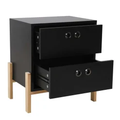 Schwarze Schubladenkommode Abelynta*Pharao24 Online