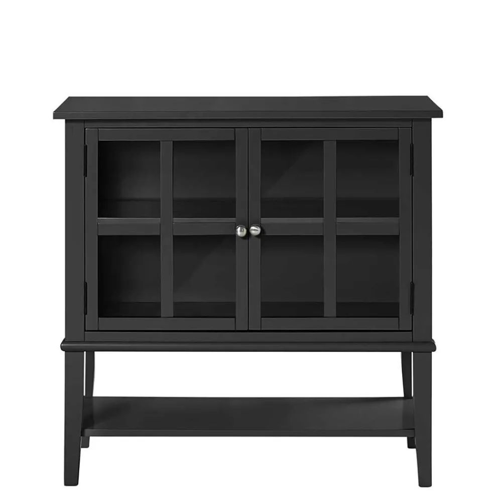 Best Schwarze Vitrine Jainano Stauraumvitrinen