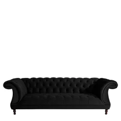 Sale Schwarze Wohnzimmercouch Burgossi Wohnzimmercouch|3 Sitzer Sofa