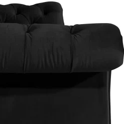 Sale Schwarze Wohnzimmercouch Burgossi Wohnzimmercouch|3 Sitzer Sofa