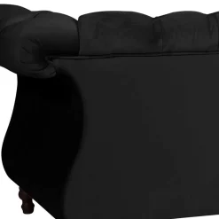 Sale Schwarze Wohnzimmercouch Burgossi Wohnzimmercouch|3 Sitzer Sofa