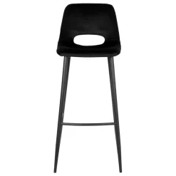 Hot Schwarzer Barstuhl Set Plexino Barmöbel|Hocker