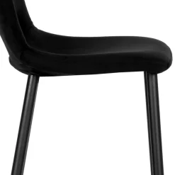 Hot Schwarzer Barstuhl Set Plexino Barmöbel|Hocker