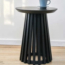 Schwarzer Beistelltisch Cazarina*Pharao24 New