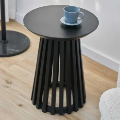 Schwarzer Beistelltisch Cazarina*Pharao24 New