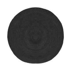 Schwarzer Jute Teppich Deway*Pharao24 Sale