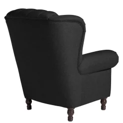 Discount Schwarzer Lesesessel Masuza Ohrensessel