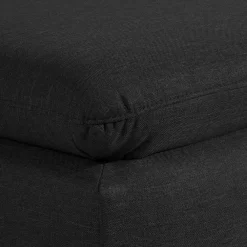 Schwarzer Polsterhocker Fernandez*Pharao24 New