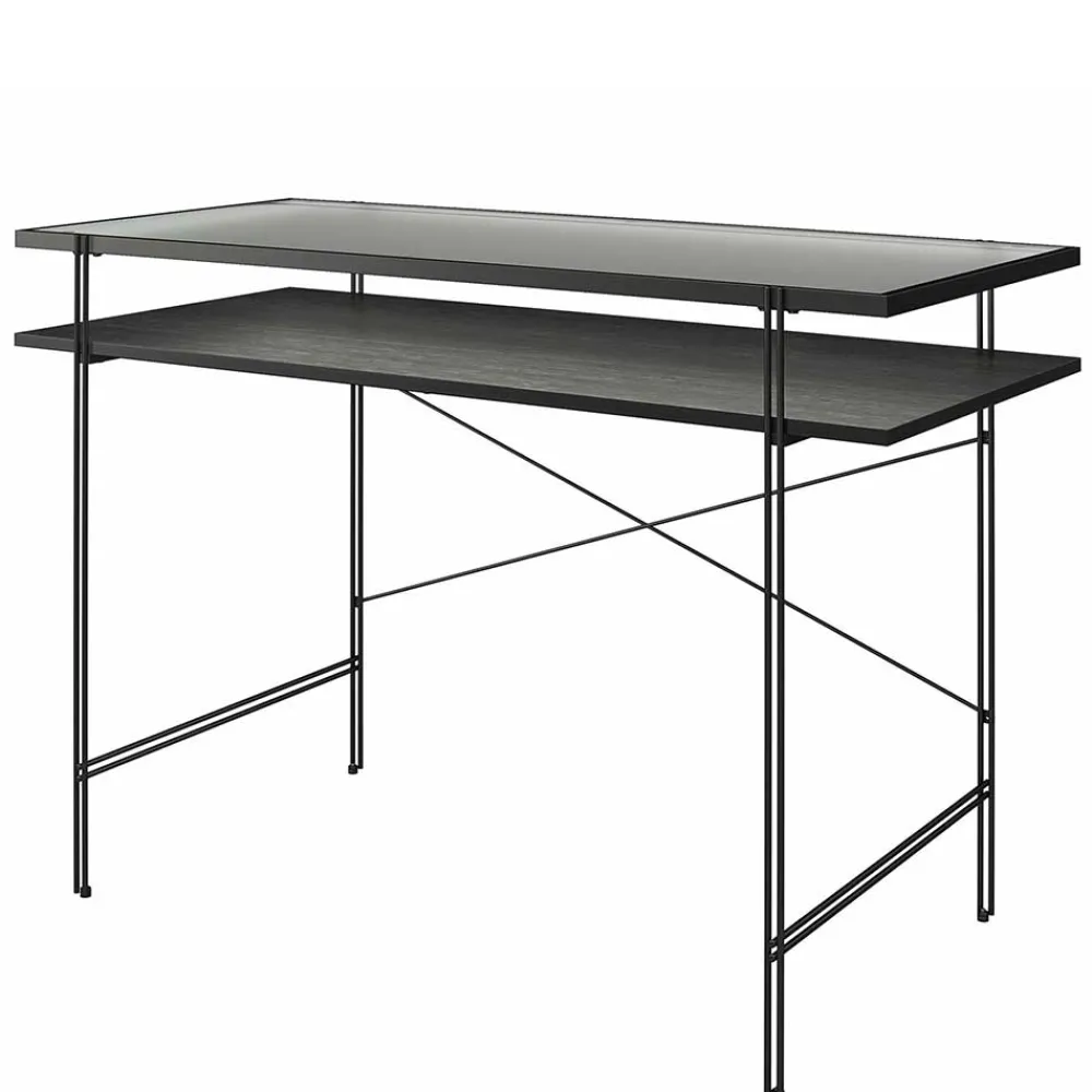 Schwarzer Schreibtisch Tora*Pharao24 New