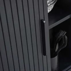 Schwarzes Highboard Sumatri*Pharao24 Clearance