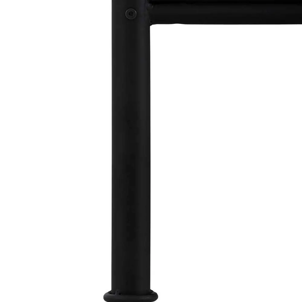 Hot Schwarzes Metall Bett Lakos Doppelbetten|Jugendbetten