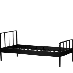 Schwarzes Metall Bett Volgan*Pharao24 Outlet