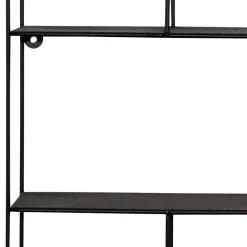 Schwarzes Metallregal Saracan*Pharao24 New