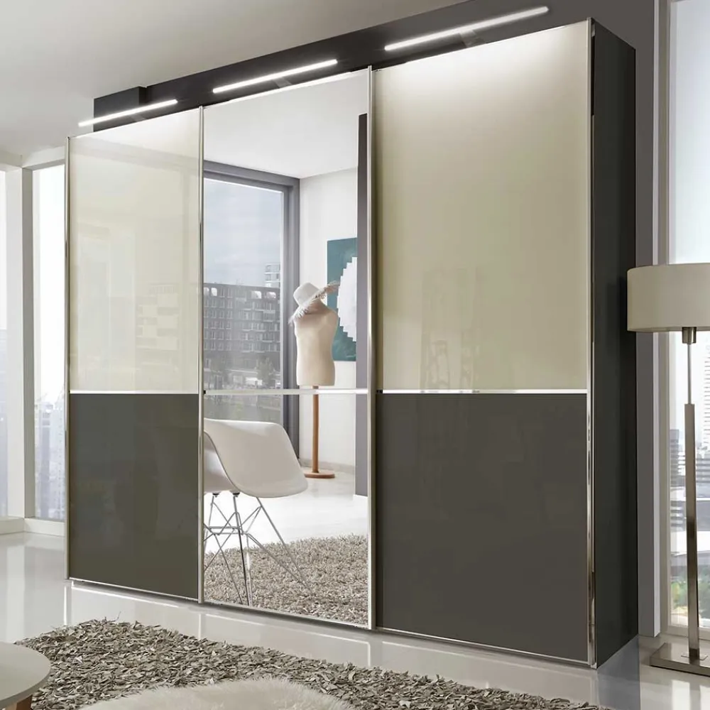 Schwebetüren Kleiderschrank Zoika*Pharao24 Discount