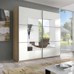 Schwebetürenkleiderschrank Jannik*Pharao24 Hot