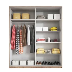 Schwebetürenkleiderschrank Jannik*Pharao24 Hot