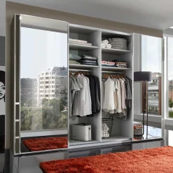 Schwebetürenkleiderschrank Mariolona*Pharao24 Sale