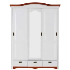 Discount Schwebetürenkleiderschrank Raimon Massivholzmöbel|Schiebetürenschränke