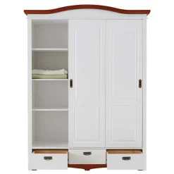 Discount Schwebetürenkleiderschrank Raimon Massivholzmöbel|Schiebetürenschränke