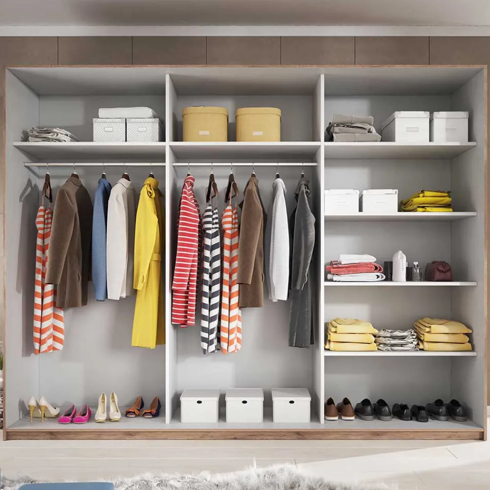 Schwebetürenkleiderschrank Mirella*Pharao24