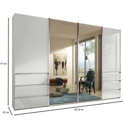 Schwebetürenschrank Grema*Pharao24 New