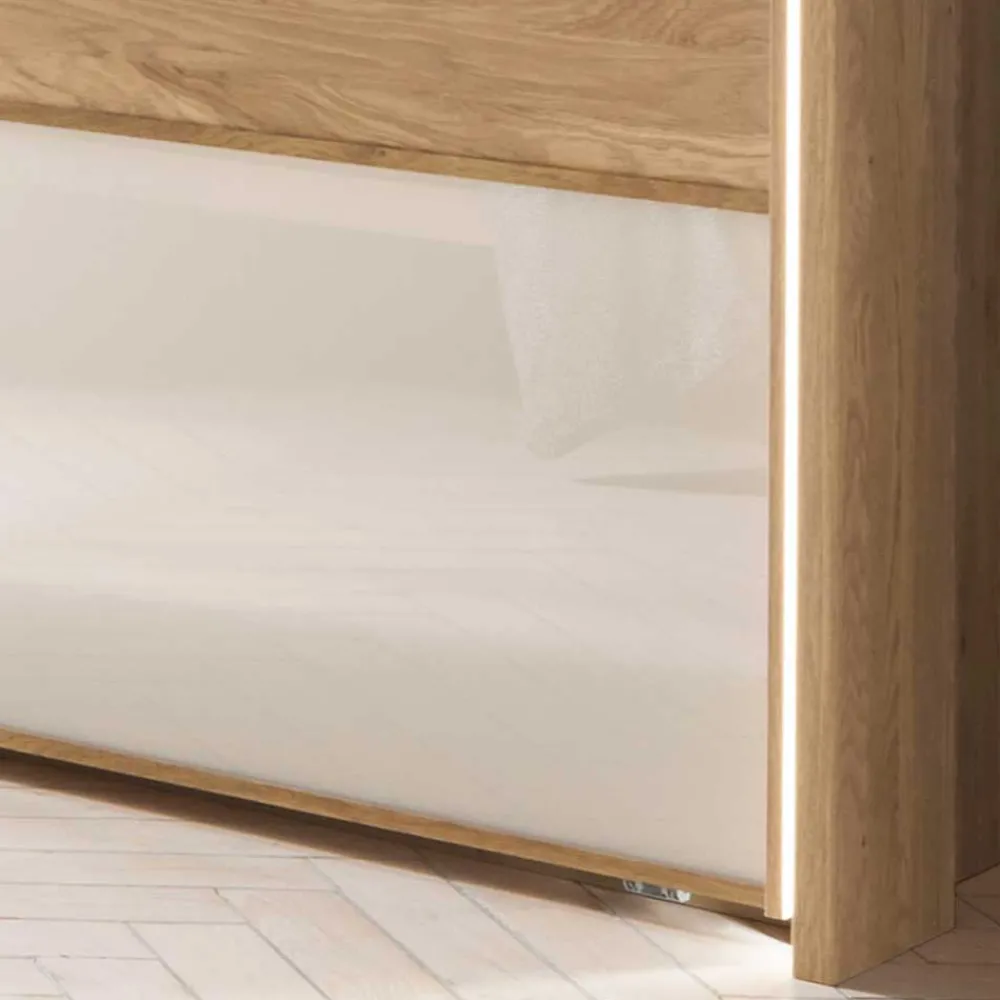 Outlet Schwebetürenschrank Veyfas Massivholz Kleiderschränke|Jugendkleiderschrank