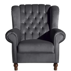 Sessel Anthrazit Samt Kean*Pharao24 Discount