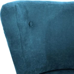 Outlet Sessel in Petrol Lidoral Polstermöbel|Wohnzimmer Sessel