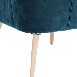 Outlet Sessel in Petrol Lidoral Polstermöbel|Wohnzimmer Sessel